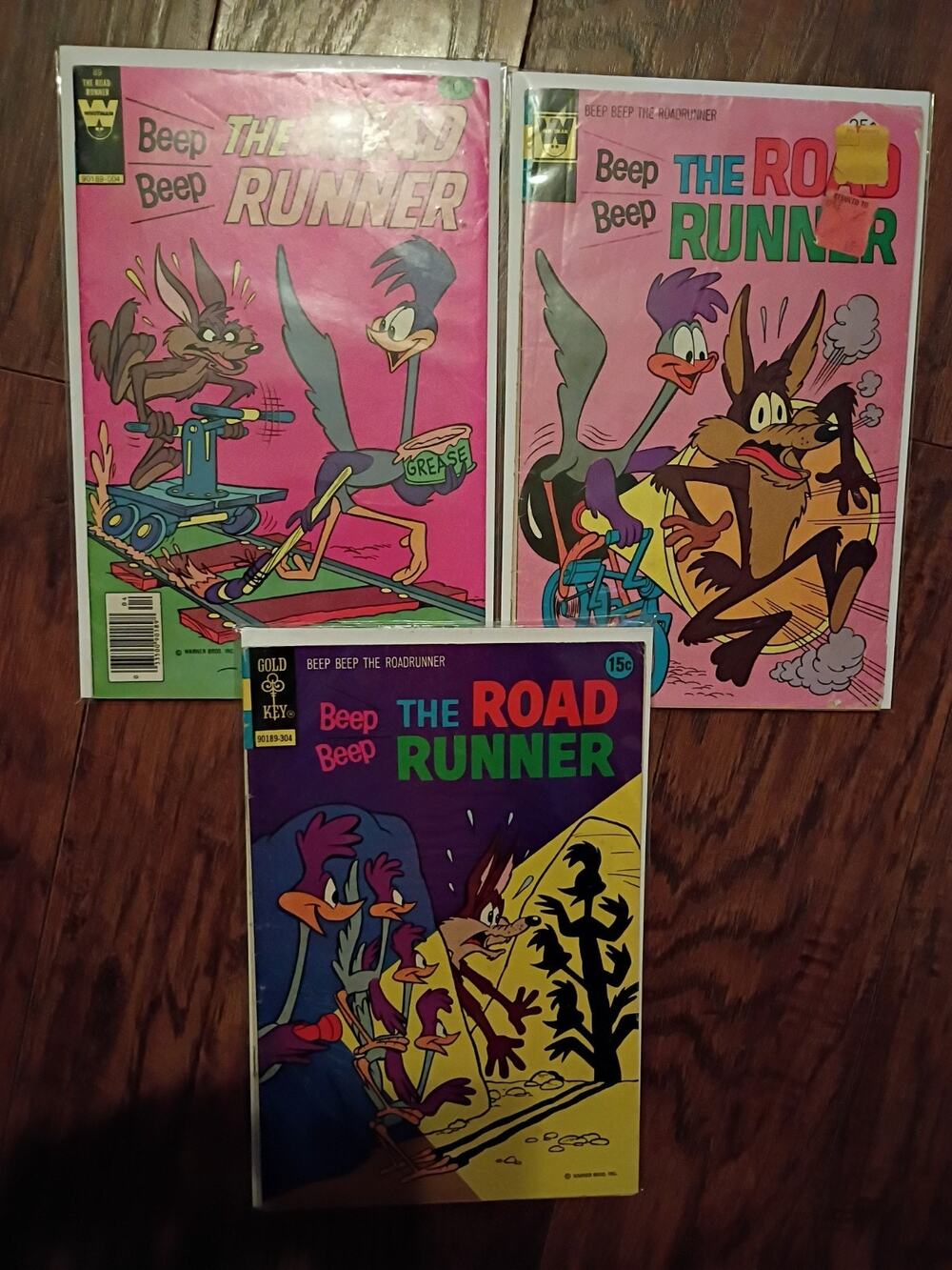 Beep Beep The Road Runner Lot Of 3 Gold Key Comics Low To Mid Grade Looney Tunes